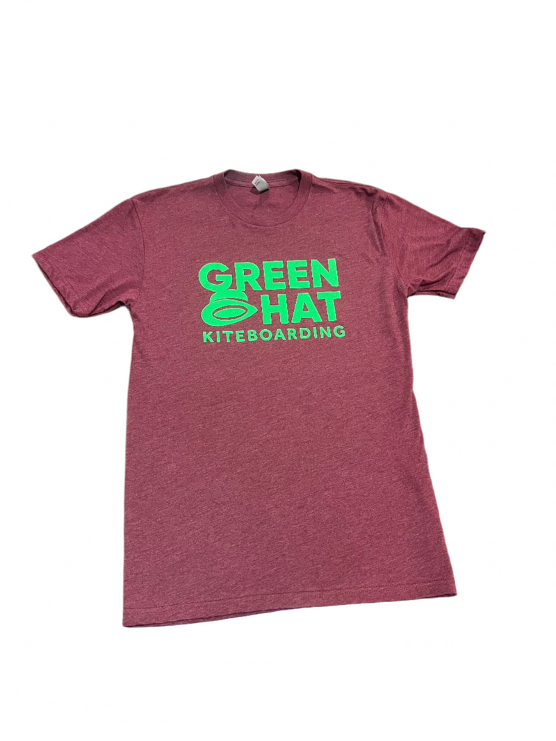 Load image into Gallery viewer, Green Hat Kiteboarding T-Shirt
