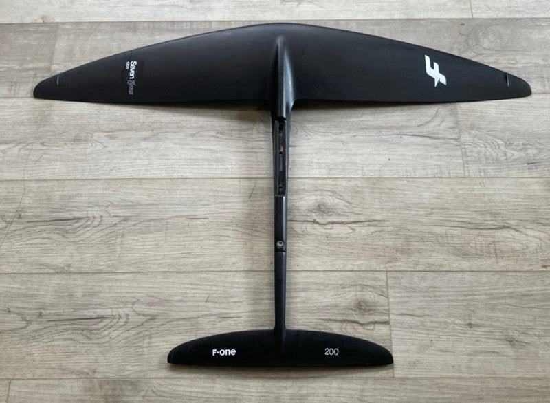 Load image into Gallery viewer, Green Hat Kiteboarding-F-One Seven Seas 1300 Foil Plane USED-Top View Without Cover
