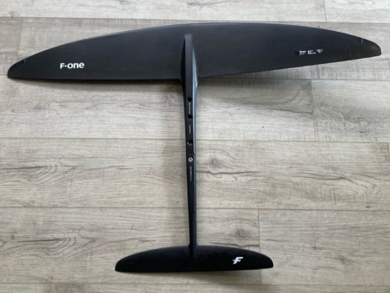 Load image into Gallery viewer, Green Hat Kiteboarding-F-One Seven Seas 1300 Foil Plane USED-Bottom View
