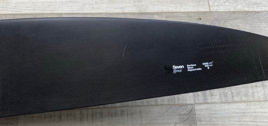 Green Hat Kiteboarding-F-One Seven Seas 1300 Foil Plane USED-Bottom View Left Wing TIp
