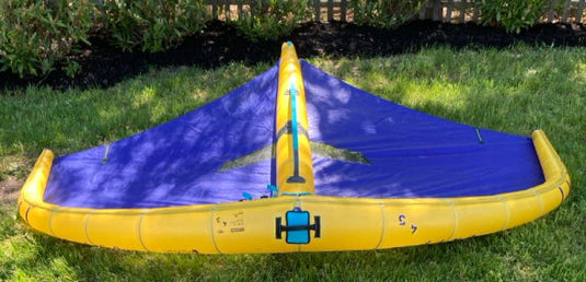 Green Hat Kiteboarding-2025 Duotone UNIT DLAB 4.5m USED-Bottom Leading Edge View