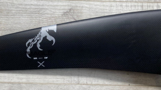 Green Hat Kiteboarding-F-One Eagle X 900 Foil Plane-USED-Top View of FW Left Wing