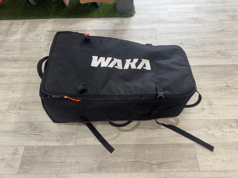 Load image into Gallery viewer, Waka Glide 77L (6'3") With Day Bag and Rolling Travel Bag USED
