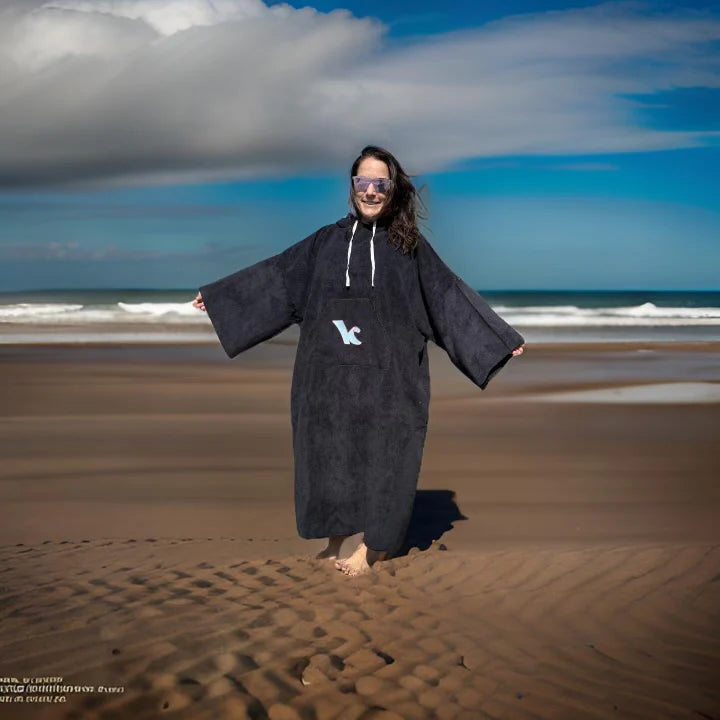 Load image into Gallery viewer, Kite Kulture Premium Poncho Changing Towel
