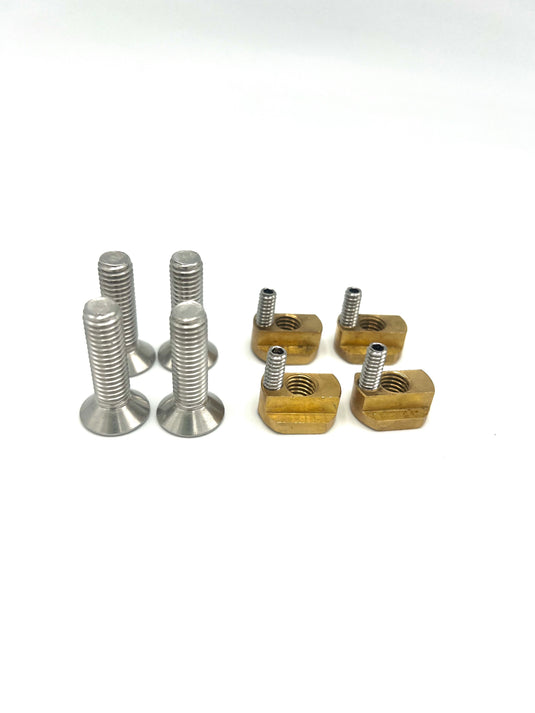 Cabrinha M8 Track nuts &amp; 30mm screws w/ set screw