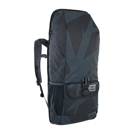 Green Hat Kiteboarding-ION Mission Pack-Black-Front View Extended
