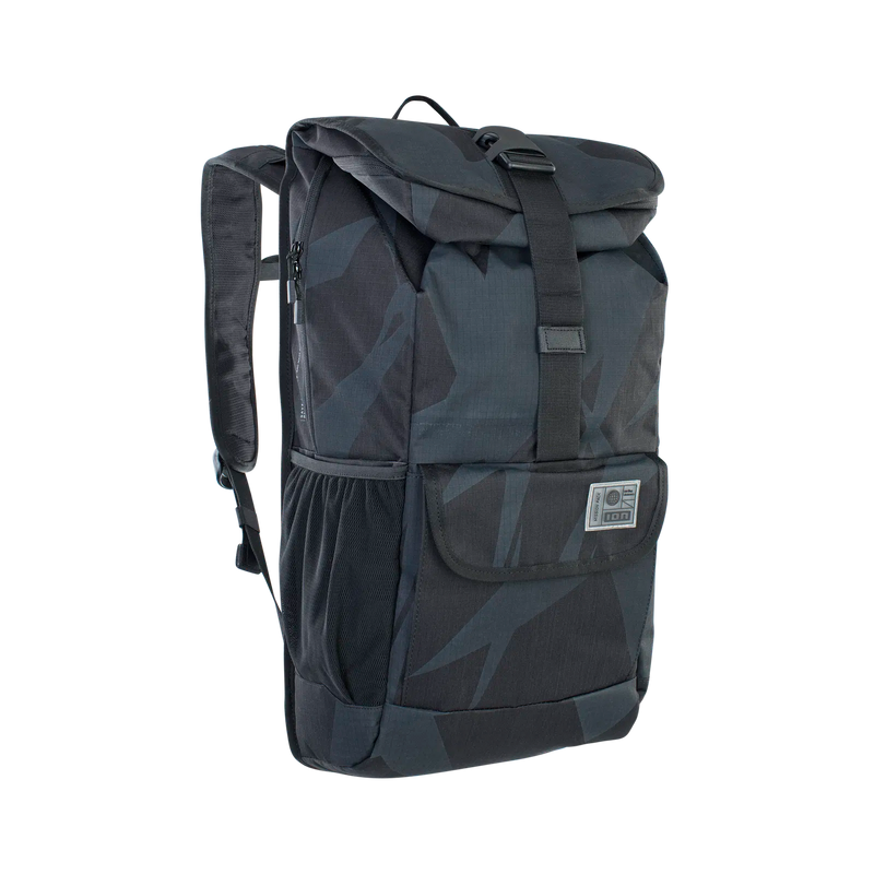 Load image into Gallery viewer, Green Hat Kiteboarding-ION Mission Pack-Black-Front View
