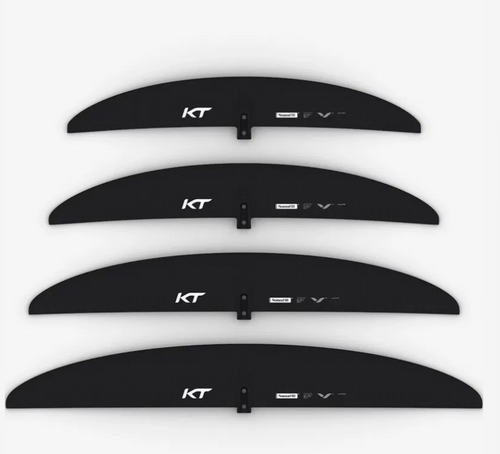 Green Hat Kiteboarding-KT Foils Nomad FW-All FW Sizes on a White Background