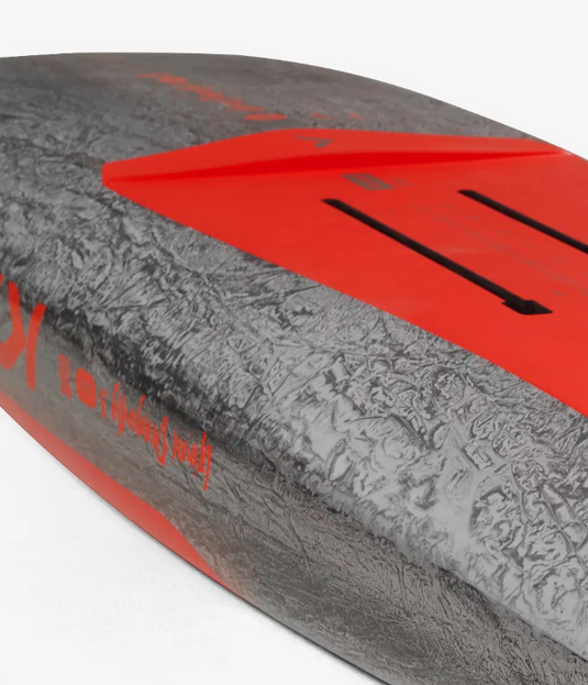 Green Hat Kiteboarding-KT Ginxu Dragonfly 3 Carbon Foilboard-Ginxu Deck Cut Out Close Up
