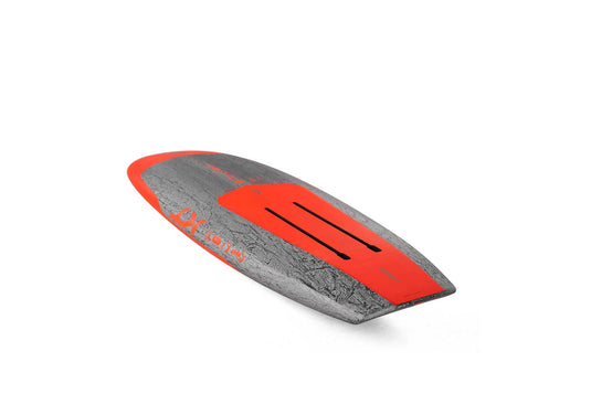 Green Hat Kiteboarding-KT Super K2 Carbon-Bottom View on a White Background