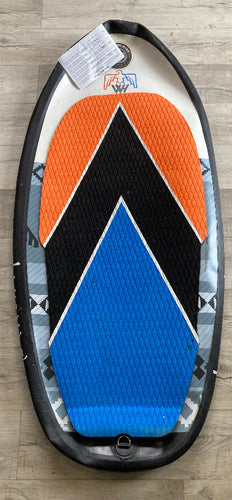 Green Hat Kiteboarding-Lahoma Wing Hawk Inflatable Foilboard V2 80L USED- Top View