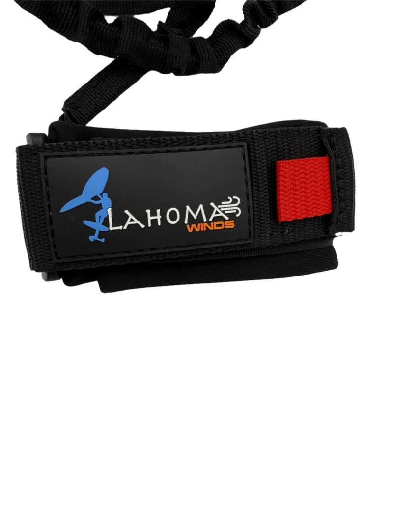 Load image into Gallery viewer, Green Hat Kiteboarding- Close up View of Lahoma Wrist Wing Leash Cuff
