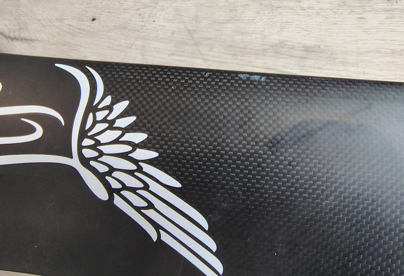 Load image into Gallery viewer, Green Hat Kiteboarding-Lift 170 Surf Complete Foil USED- Close Up View of Scrapes on Mast

