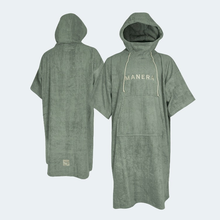 Load image into Gallery viewer, Manera Summer Poncho Sea Green
