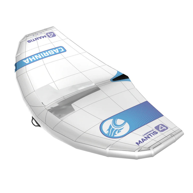 Load image into Gallery viewer, White and blue Cabrinha Mantis wing on a white background
