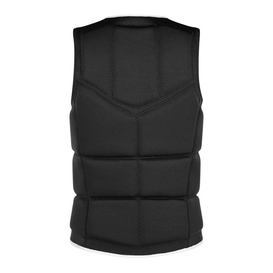 Mystic Brand Front-Zip Wake Impact Vest Black