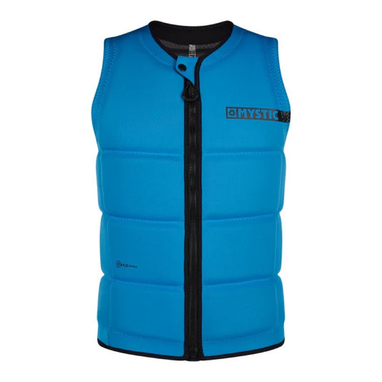 Mystic Brand Front-Zip Wake Impact Vest Global Blue 