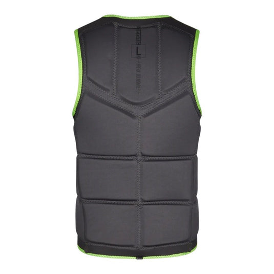 Mystic Brand Front-Zip Wake Impact Vest Flash Yellow