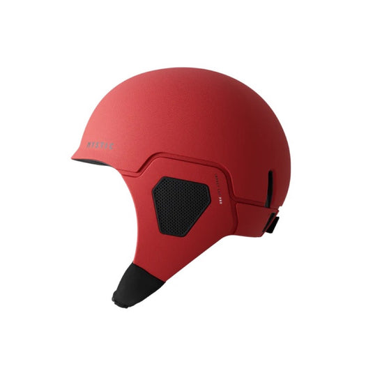 Green Hat Kiteboarding-2024 Mystic Impact Cap-Red-Left Profile View