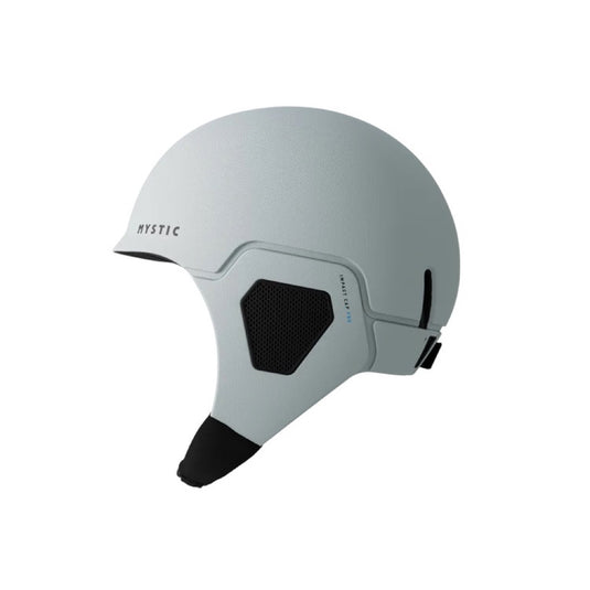 Green Hat Kiteboarding-2024 Mystic Impact Cap-White-Left Profile View