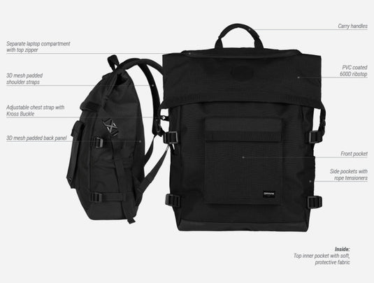 Mystic Surge Backpack details 