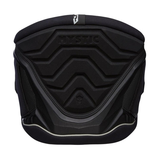 2022 Mystic Warrior Kiteboarding Waist Harness Black-Rear View