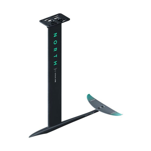 Green at Kiteboarding-North Sonar AF Foil Edition-AF72 Mast with 700mm Fuse & S270 Stab