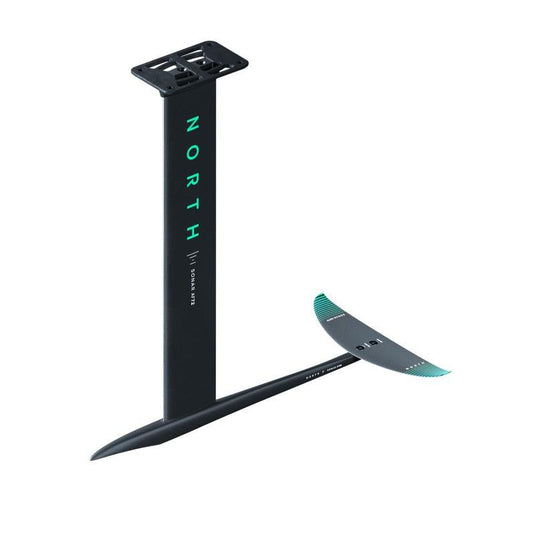 Green at Kiteboarding-North Sonar AF Foil Edition-AF85 Mast with 700mm Fuse & S270 Stab
