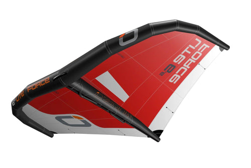 Green Hat Kiteboarding-Ozone  Liteforce Wing Red- Leading Edge Bottom View
