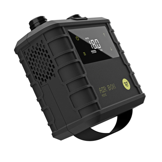 Green Hat Kiteboarding-Ride Engine Air Box Mini-Profile View on a White Background