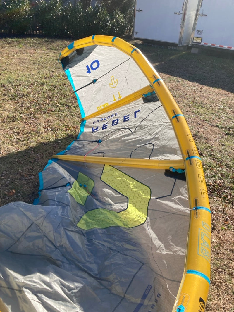 Load image into Gallery viewer, 2025 Duotone 10M Rebel D/LAB Kiteboarding Kite USED
