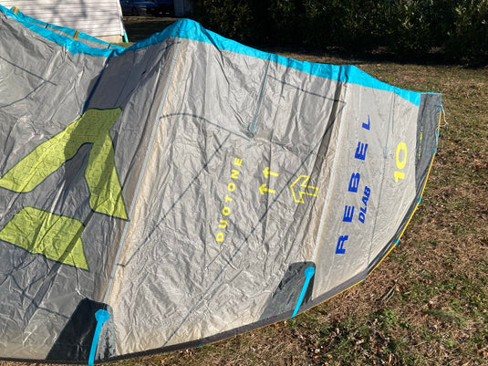 2025 Duotone 10M Rebel D/LAB Kiteboarding Kite USED