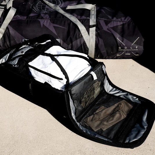 Green Hat Kiteboarding-ION Travel Bag Wheelie-Open Bag View