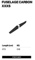 F-One (T1) Fuselage Carbon