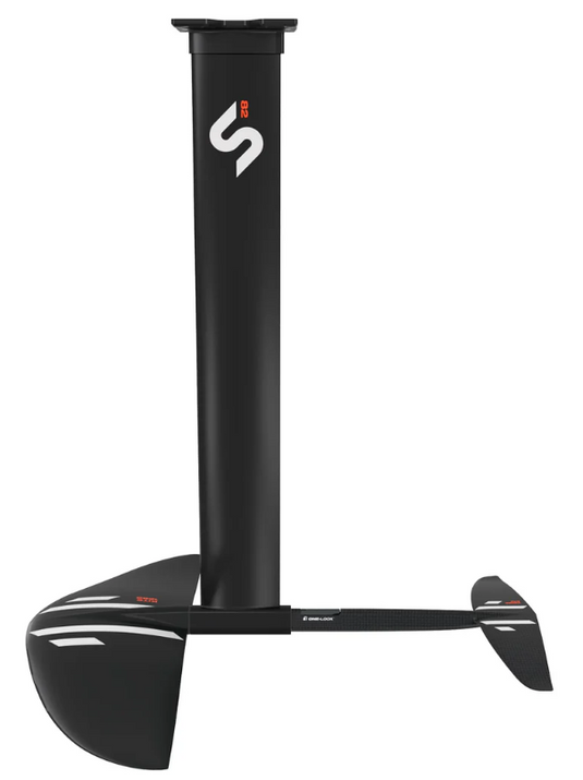 Green Hat Kiteboarding-Slingshot One-Lock System Kite Foil Package-Left Profile View of Package