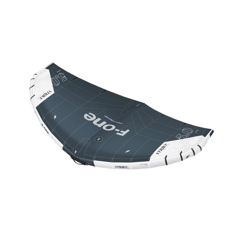 Load image into Gallery viewer, Top view of an Onyx and white wing with F-One brand logo on a white background
