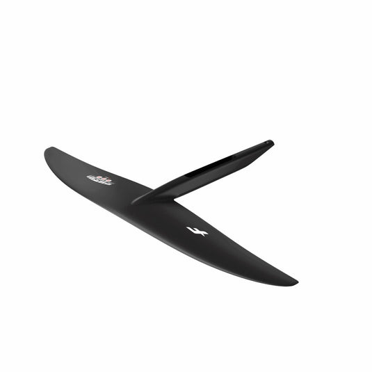 Black F-One Sushi hydrofoil on a white background