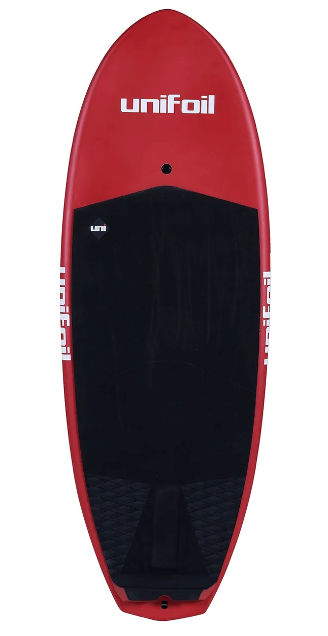 Load image into Gallery viewer, Green Hat Kiteboarding-Unifoil Disco Butter-Red 27L-Top View
