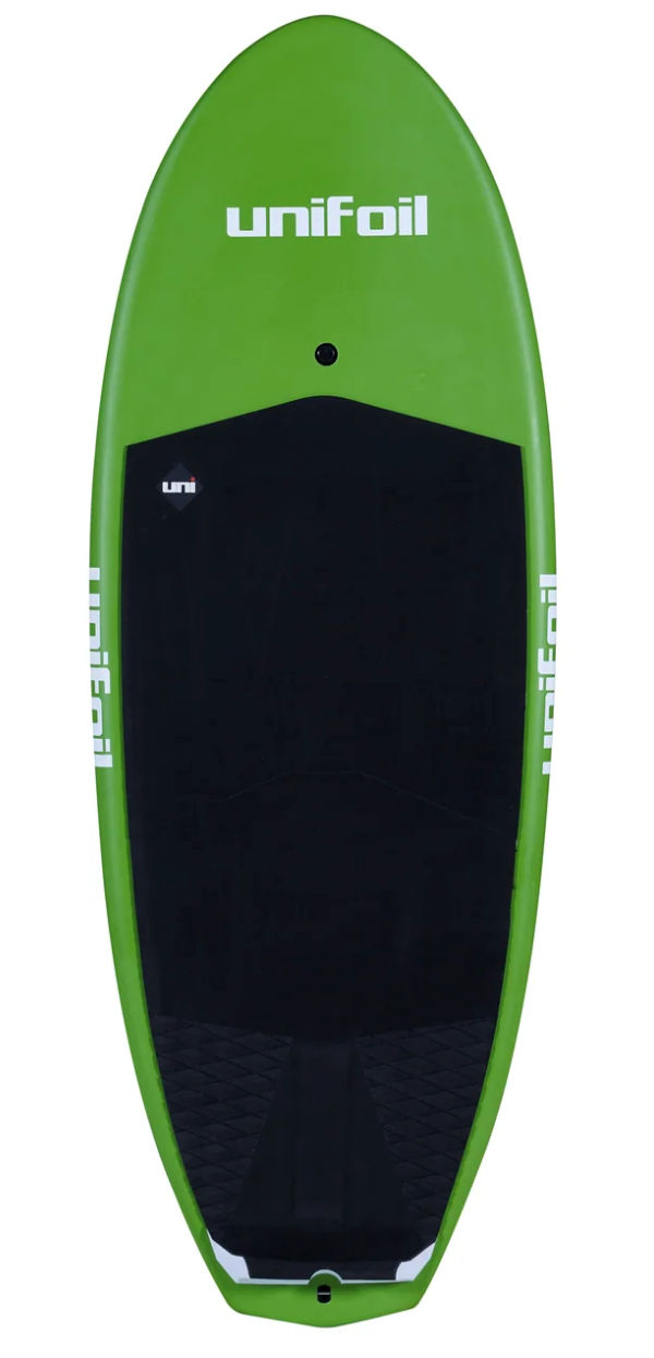 Load image into Gallery viewer, Green Hat Kiteboarding-Unifoil Disco Butter-Green 32L-Top View
