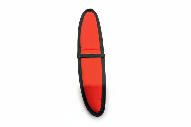 Load image into Gallery viewer, Black and Red Unifoil stavbilizer sleeve back
