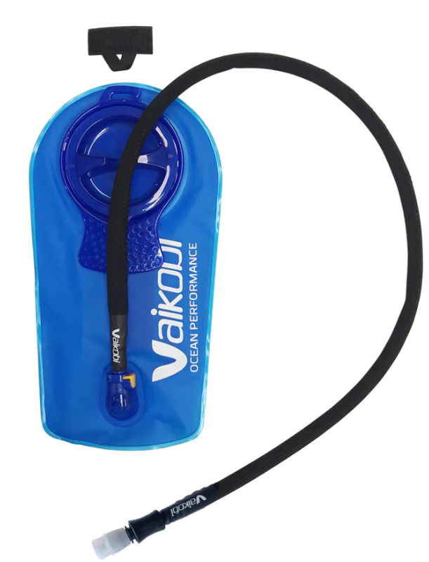 Load image into Gallery viewer, Green Hat Kiteboarding-Vaikobi Hydration Bladder Hose Attached on a White Background
