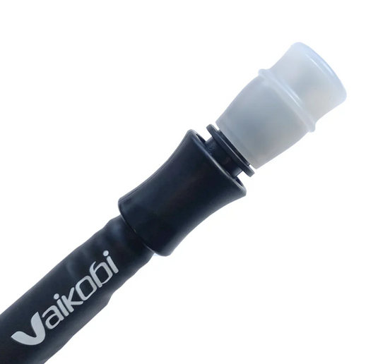 Green Hat Kiteboarding-Vaikobi Hydration Bladder Straw on a White Background