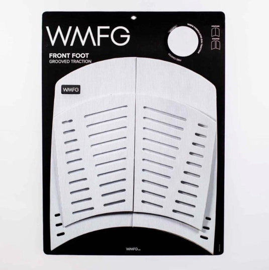 WMFG Traction Pads front white