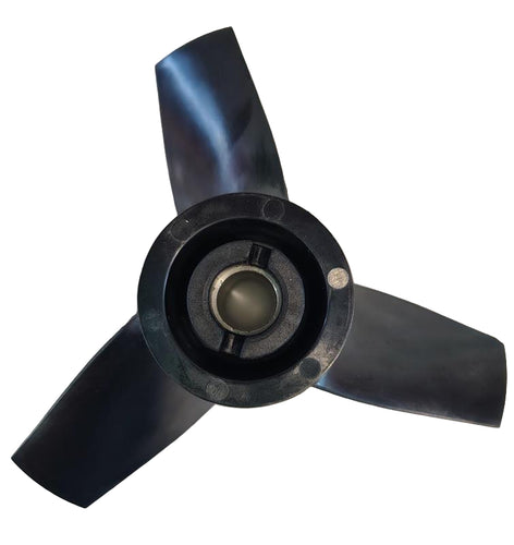 Green Hat Kiteboarding-Waydoo FP8 Propeller with Minor Damage-Black propeller on white background
