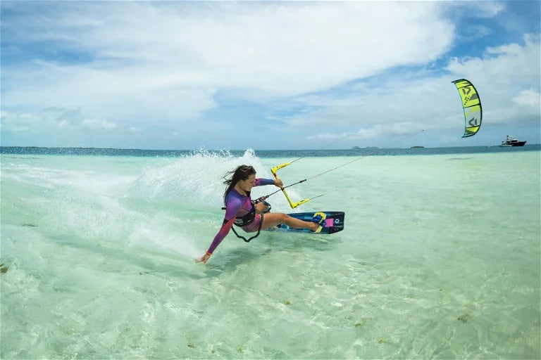 Load image into Gallery viewer, 2024 Duotone Soleil Concept Blue Freeride Kiteboard
