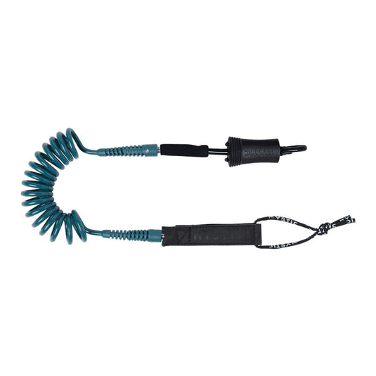 Wing Boardleash Waist teal on a white Backround