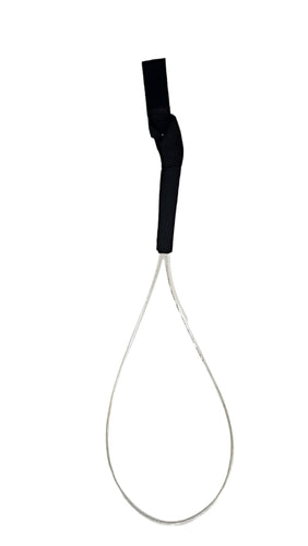 Green Hat Kiteboarding-Ozone Wing/Parawing Harness  Line Against White Backdrop