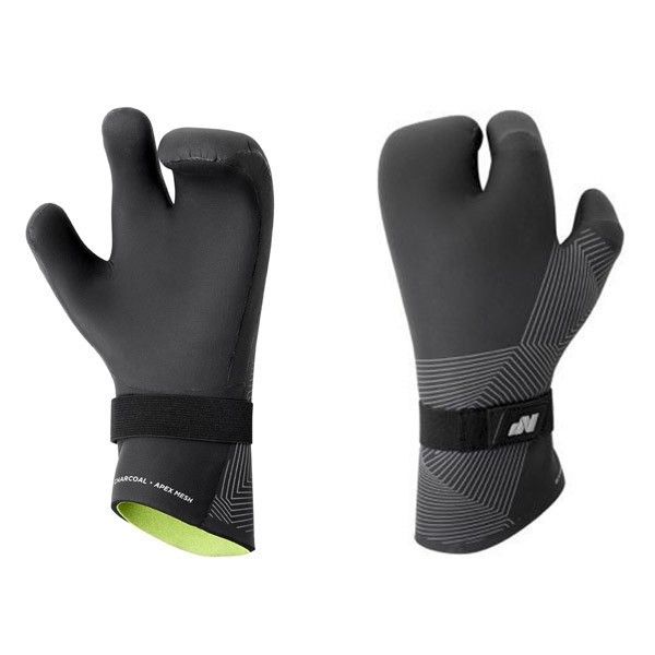 NP 5mm 3-Finger Extra-Small Kiteboarding Gloves USED