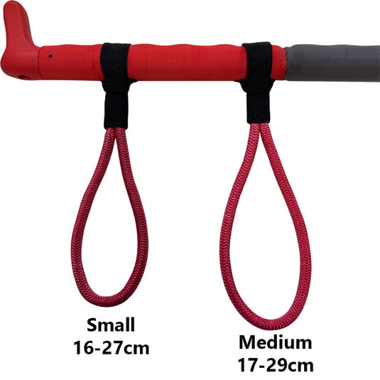 Size comparison of the PKS - Wing/Parawing Single Point Bungee Harness Line on a white background.
