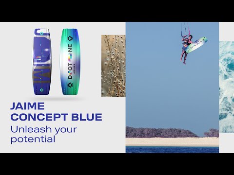 Load and play video in Gallery viewer, 2025 Duotone Jaime Concept Blue Kiteboard
